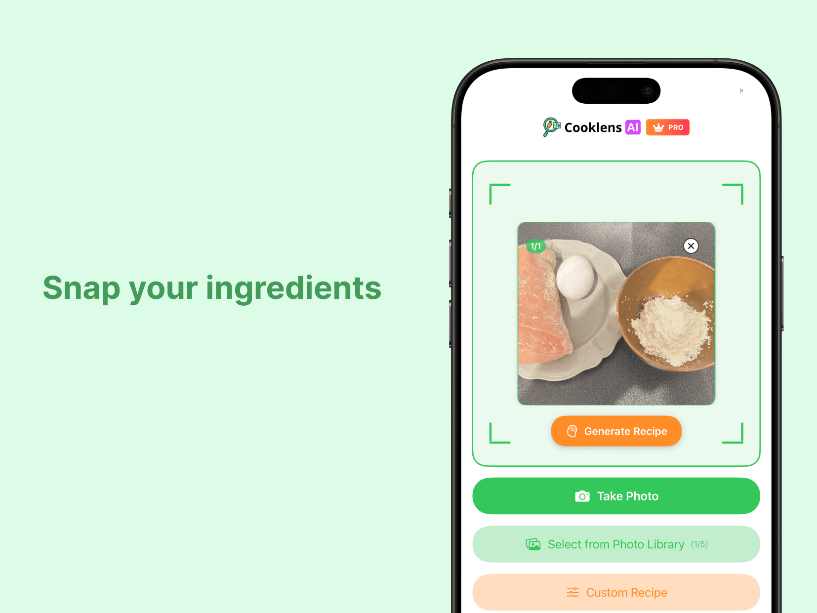CookLens app screenshot 2