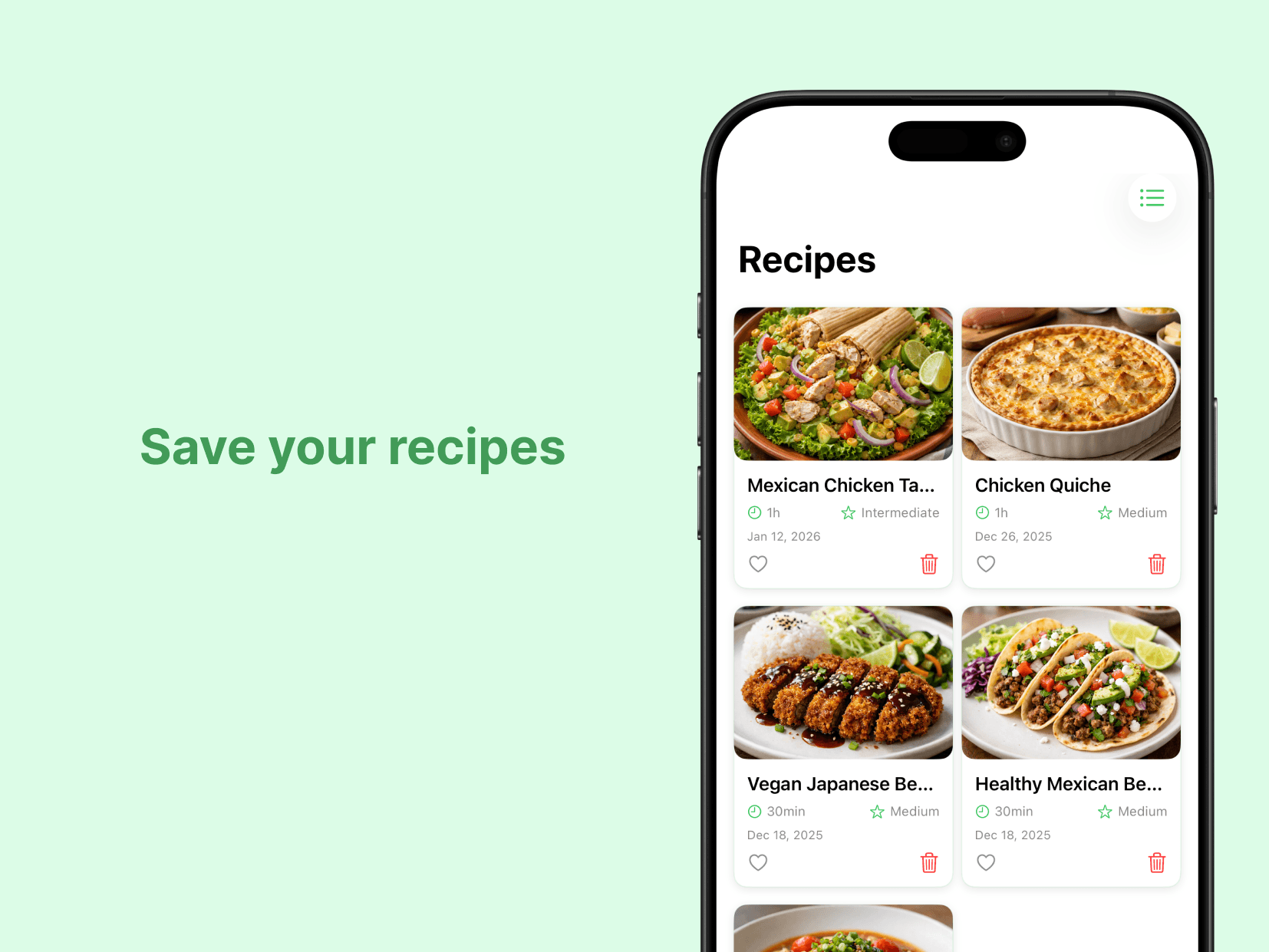 CookLens app screenshot 5